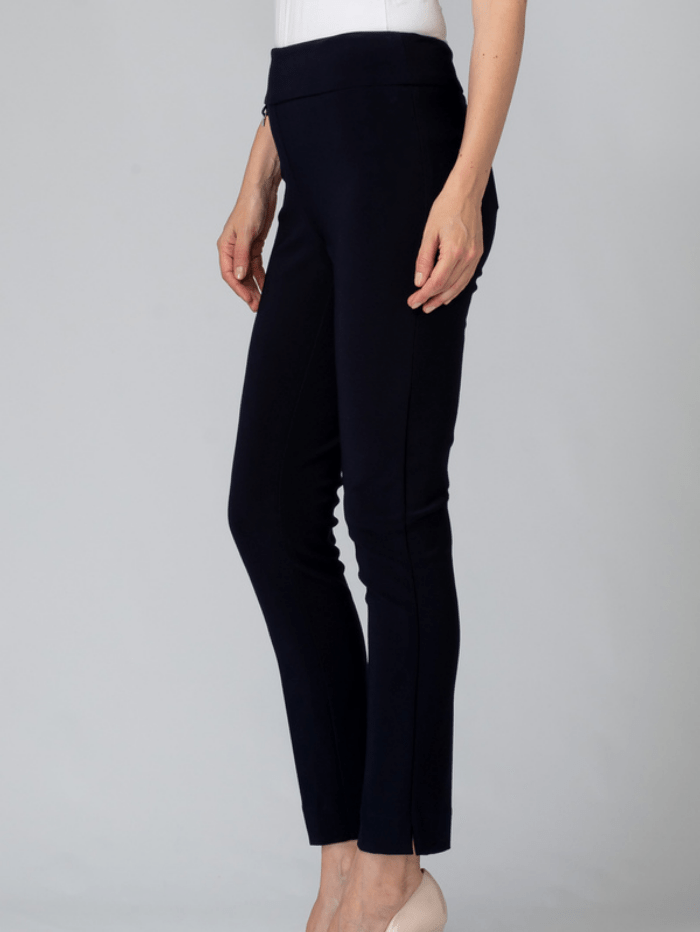 Joseph Ribkoff Trousers Joseph Ribkoff High Waisted Navy Trousers 144092P 2166 (A) izzi-of-baslow