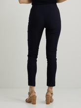 Joseph Ribkoff Trousers Joseph Ribkoff Navy Split Hem Capri Trousers 222135 2166 izzi-of-baslow