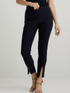 Joseph Ribkoff Trousers Joseph Ribkoff Navy Split Hem Capri Trousers 222135 2166 izzi-of-baslow