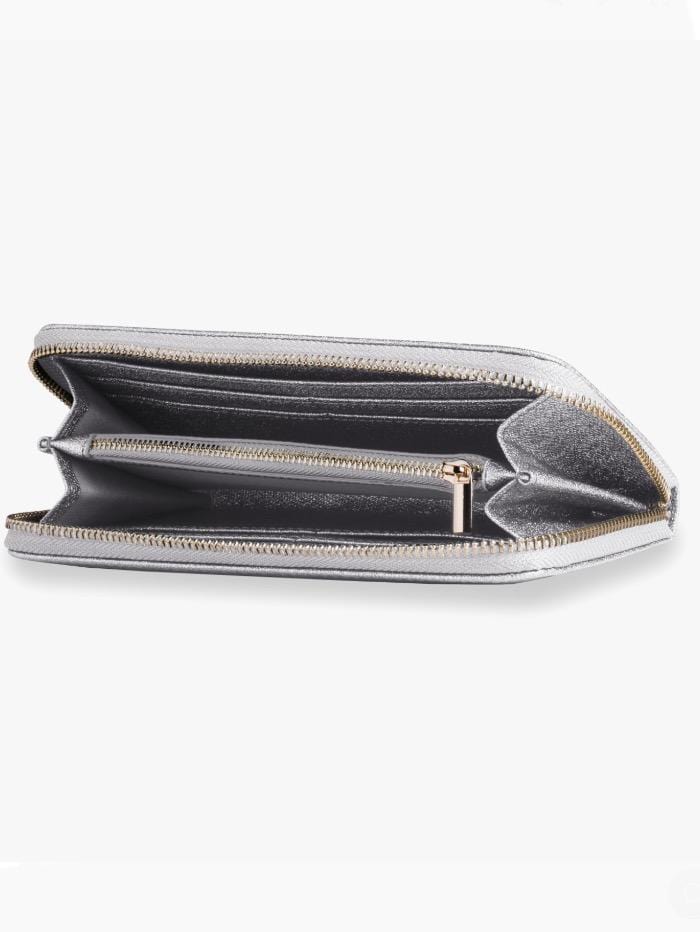 Katie Loxton Accessories One Size Katie Loxton Alexa Metallic Purse Silver KLB507 izzi-of-baslow