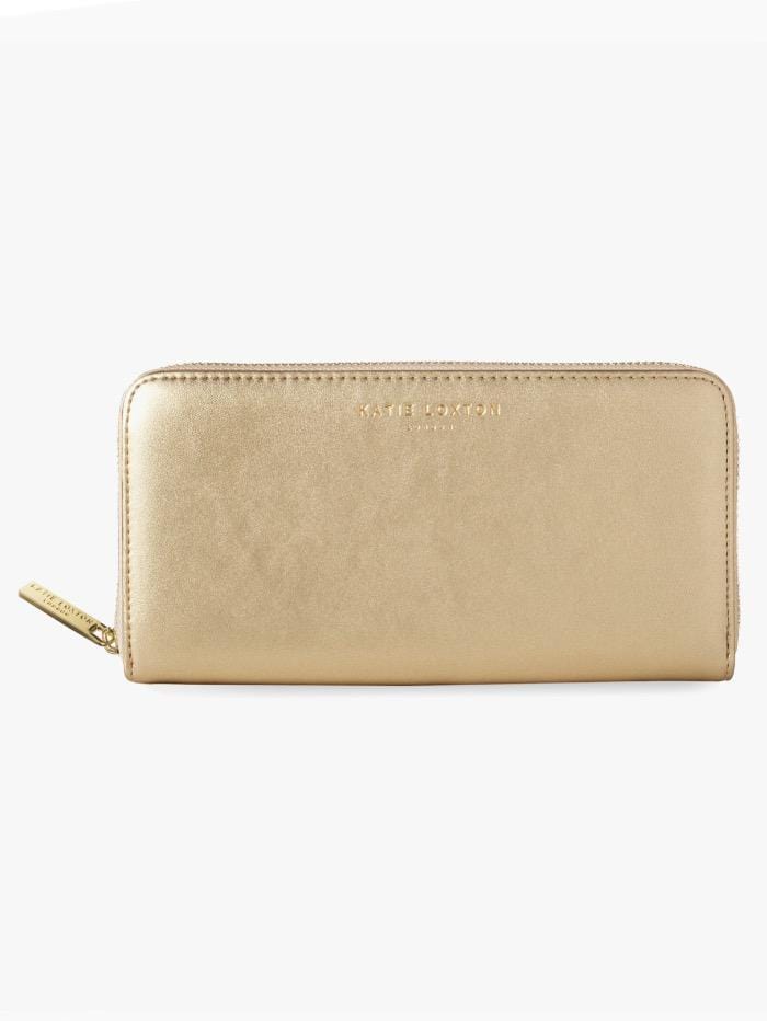 Katie Loxton Accessories One Size Katie Loxton Alexa Purse Metallic Gold KLB508 izzi-of-baslow