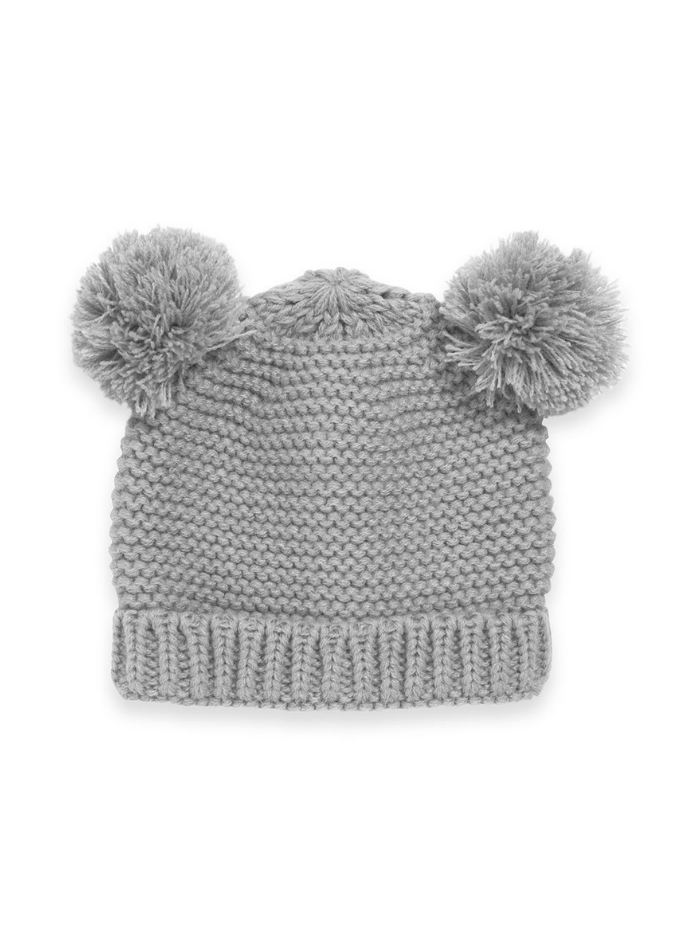 Katie Loxton Accessories One Size Katie Loxton Baby Hat and Mittens Set Grey BA0041 izzi-of-baslow