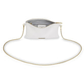 Katie Loxton Accessories One Size Katie Loxton Freya White Cross Body Bag With Chain Strap KLB863 S izzi-of-baslow