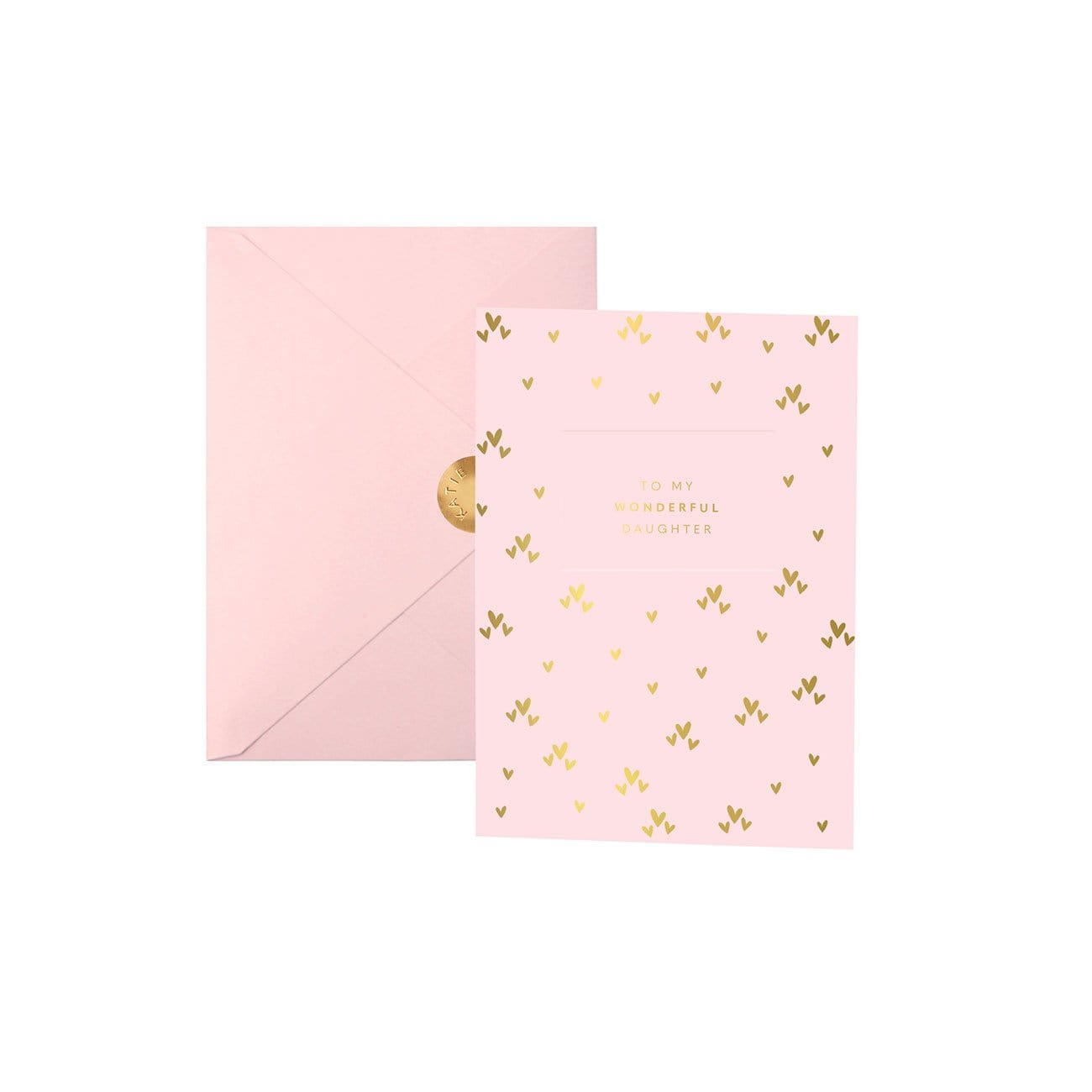 Katie Loxton Accessories One Size Katie Loxton Greetings Card To My Wonderful Daughter izzi-of-baslow