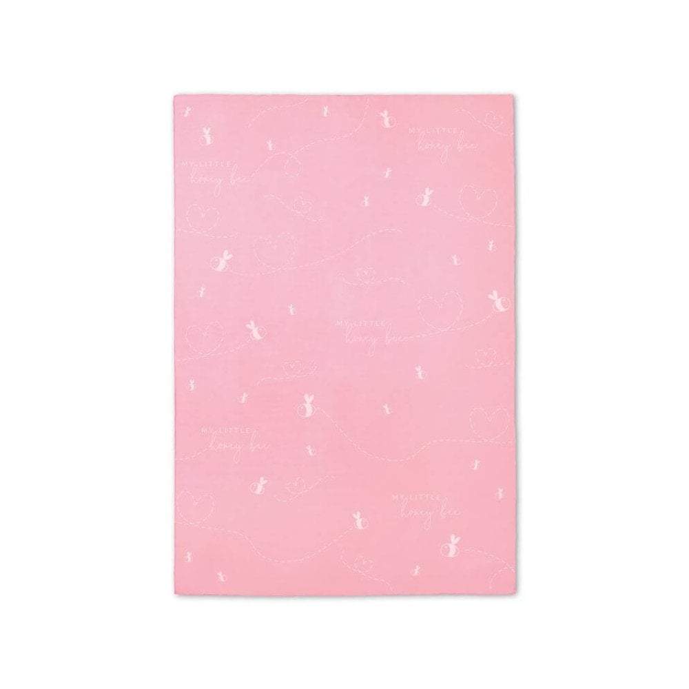 Katie Loxton Accessories One Size Katie Loxton Pink My Little Honeybee Baby Blanket BA0028 izzi-of-baslow