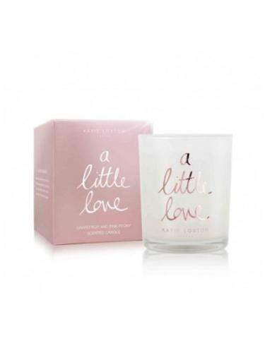 Katie Loxton Gifts One Size Katie Loxton A Little Love Candle Grapefruit and Pink Peony KLC069 izzi-of-baslow