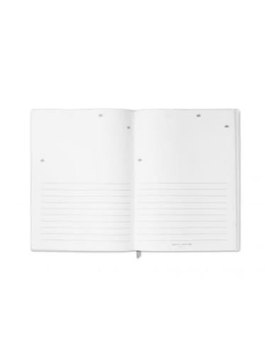 Katie Loxton Gifts One Size Katie Loxton Baby Book Notebook Metallic White BA0005 izzi-of-baslow