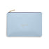 Katie Loxton Gifts One Size Katie Loxton Be You Tiful Colour Pop Perfect Pouch in Sky Blue KLB749 izzi-of-baslow