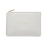 Katie Loxton Gifts One Size Katie Loxton Beautiful Dreamer Perfect Pouch in Pale Grey KLB753 izzi-of-baslow
