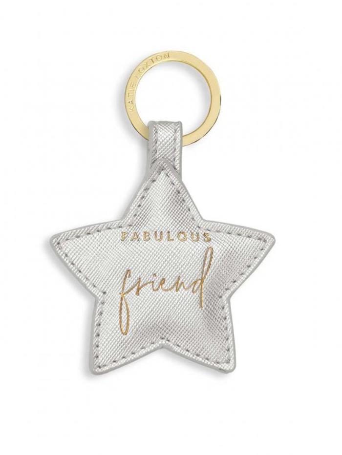 Katie Loxton Gifts One Size Katie Loxton Beautifully Boxed Sentiment Keyring ‘Fabulous Friend’ KLB1297 izzi-of-baslow