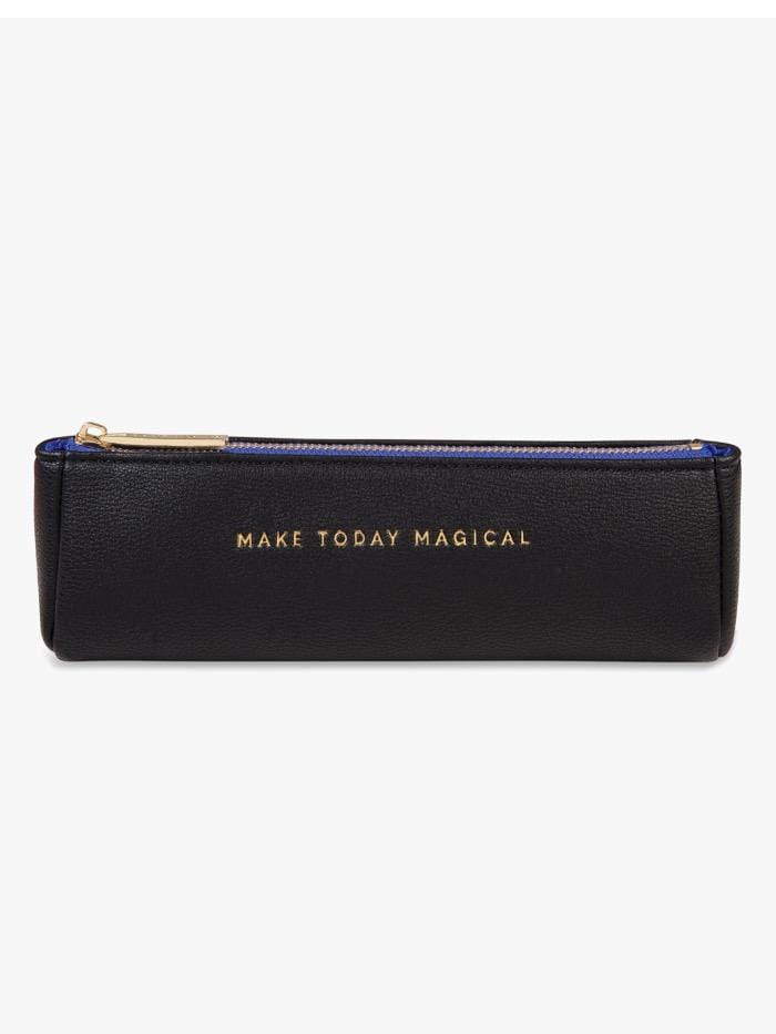 Katie Loxton Gifts One Size Katie Loxton Black Pencil Case Make Today Magical KLST122 izzi-of-baslow