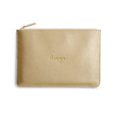 Katie Loxton Gifts One Size Katie Loxton Champagne Perfect Pouch in Gold KLB357 izzi-of-baslow