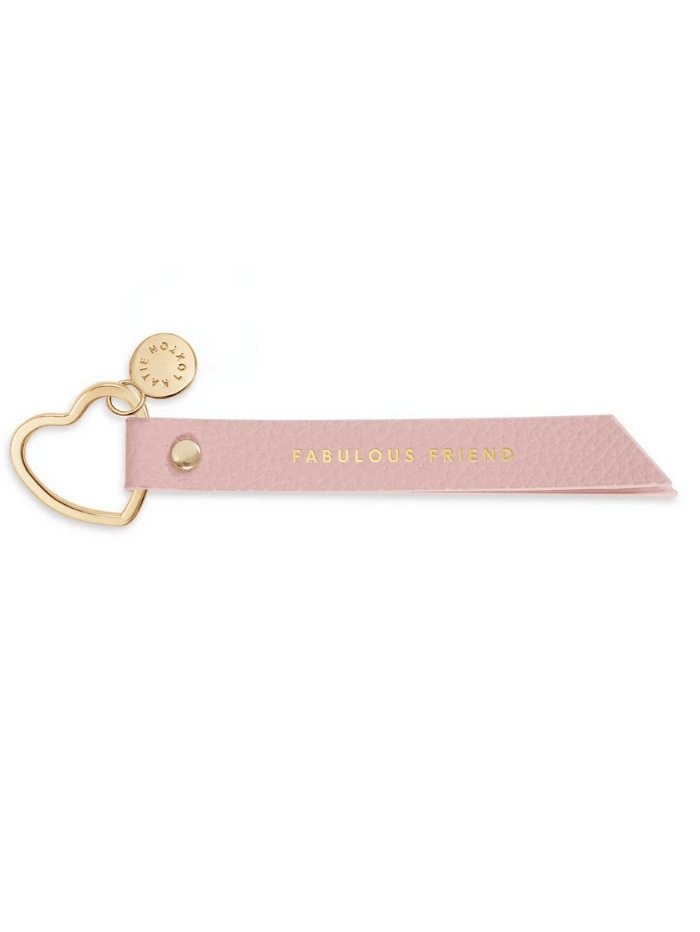 Katie Loxton Gifts One Size Katie Loxton Fabulous Friend Pink Flag Keyring KLB1327 izzi-of-baslow