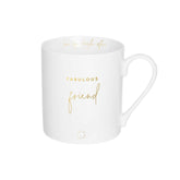 Katie Loxton Gifts One Size Katie Loxton Fabulous Friend Porcelain Mug KLCW005 izzi-of-baslow