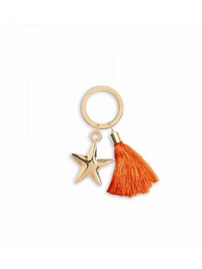 Katie Loxton Gifts One Size Katie Loxton Golden Treasure Key Ring KLB582 izzi-of-baslow