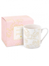 Katie Loxton Gifts One Size Katie Loxton Good Morning Sunshine Porcelain Heart Mug KLCW070 izzi-of-baslow