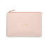 Katie Loxton Gifts One Size Katie Loxton Hello Lovely Colour Pop Perfect Pouch in Pale Pink KLB748 izzi-of-baslow