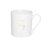 Katie Loxton Gifts One Size Katie Loxton Hello Lovely Porcelain Mug KLCW001 izzi-of-baslow