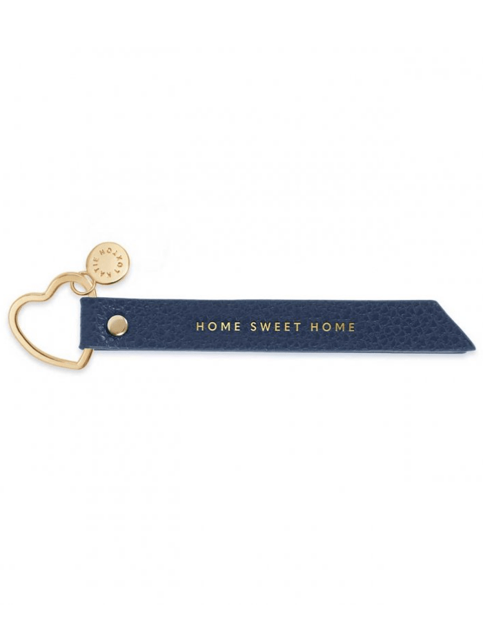 Katie Loxton Gifts One Size Katie Loxton Home Sweet Home Navy Flag Keyring KLB1328 izzi-of-baslow