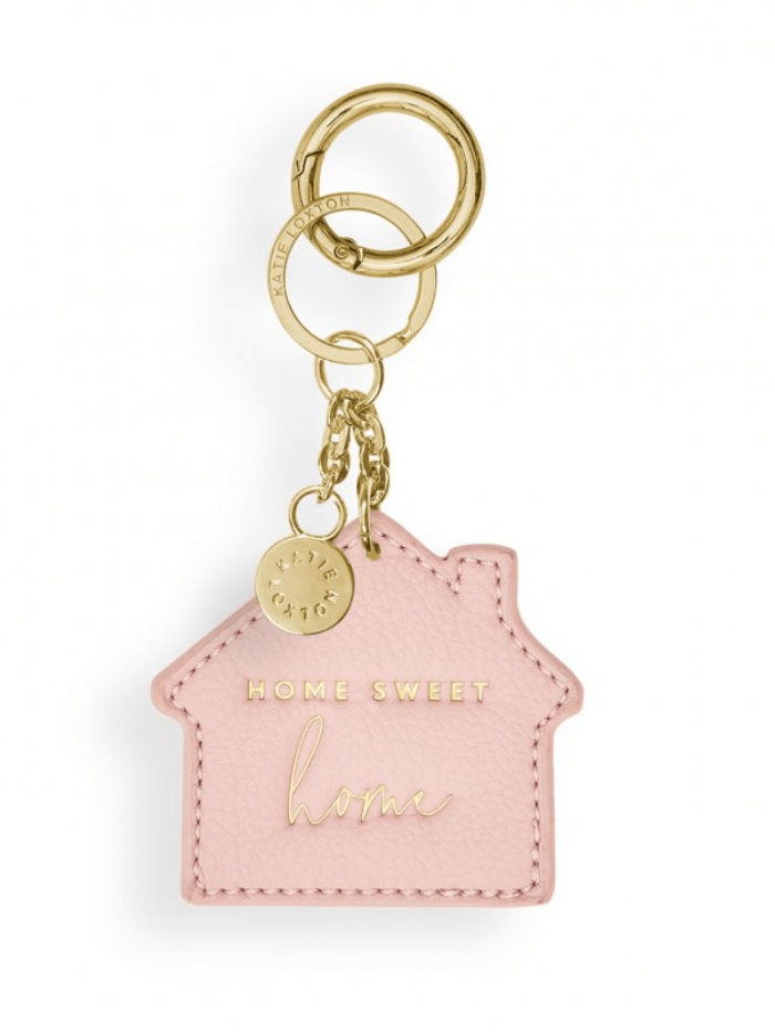 Katie Loxton Gifts One Size Katie Loxton Home Sweet Home Pink Keyring KLB1667 izzi-of-baslow