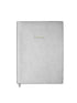 Katie Loxton Gifts One Size Katie Loxton Large Bright Ideas Notebook Metallic Silver KLB168 izzi-of-baslow