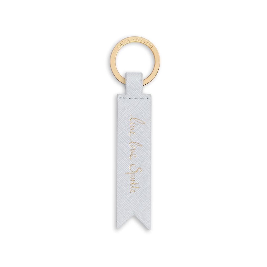 Katie Loxton Gifts One Size Katie Loxton Live Love Sparkle Key Ring KLB284 izzi-of-baslow