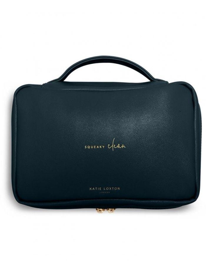 Katie Loxton Gifts One Size Katie Loxton Navy Squeeky Clean Quick Change Baby Organiser With Changing Mat KLB943 izzi-of-baslow