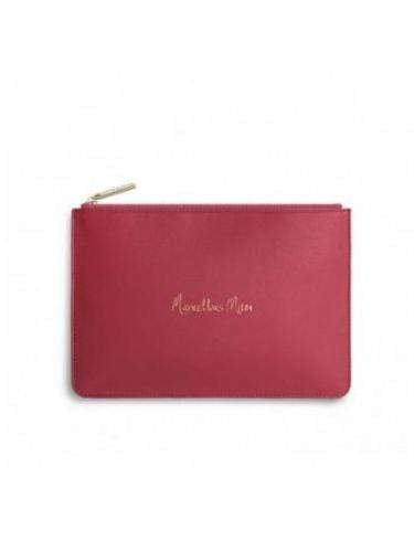 Katie Loxton Gifts One Size Katie Loxton Perfect Pouch Marvellous Mum KLB205 Fushcia Pink izzi-of-baslow