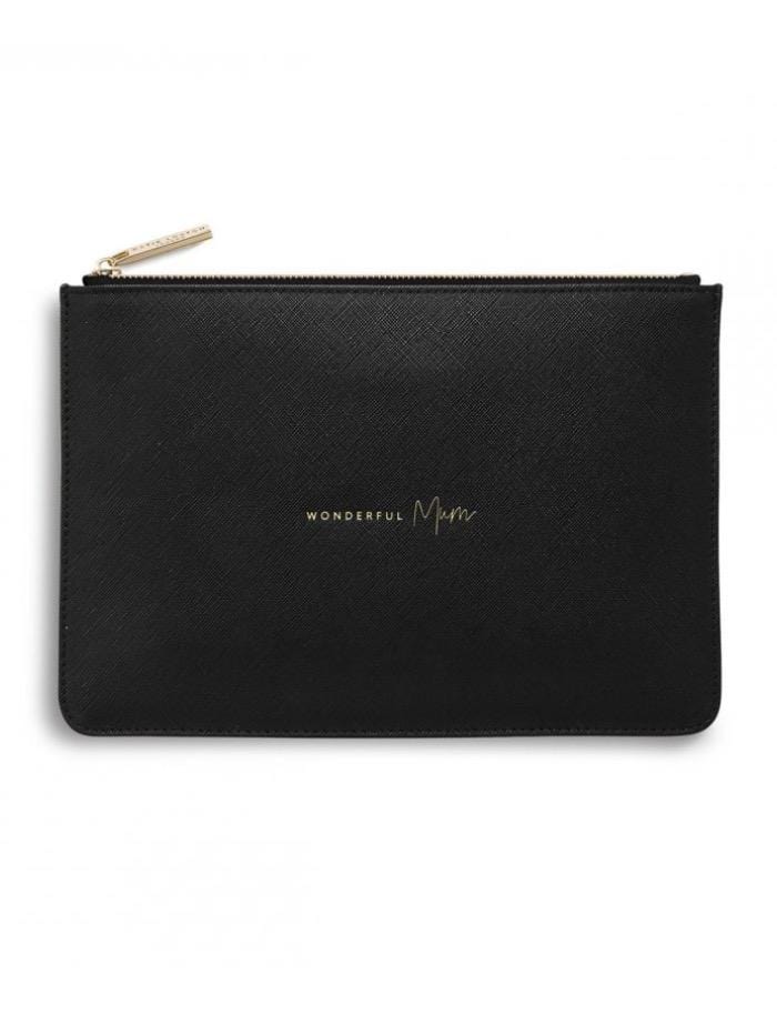 Katie Loxton Gifts One Size Katie Loxton Perfect Pouch Wonderful Mum KLB Black S izzi-of-baslow