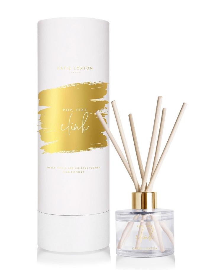 Katie Loxton Gifts One Size Katie Loxton Pop Fizz Clink Sentiment Reed Diffuser KLRD069 izzi-of-baslow