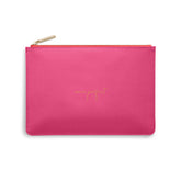 Katie Loxton Gifts One Size Katie Loxton Pretty Perfect Colour Pop Pouch in Hot Pink KLB746 izzi-of-baslow