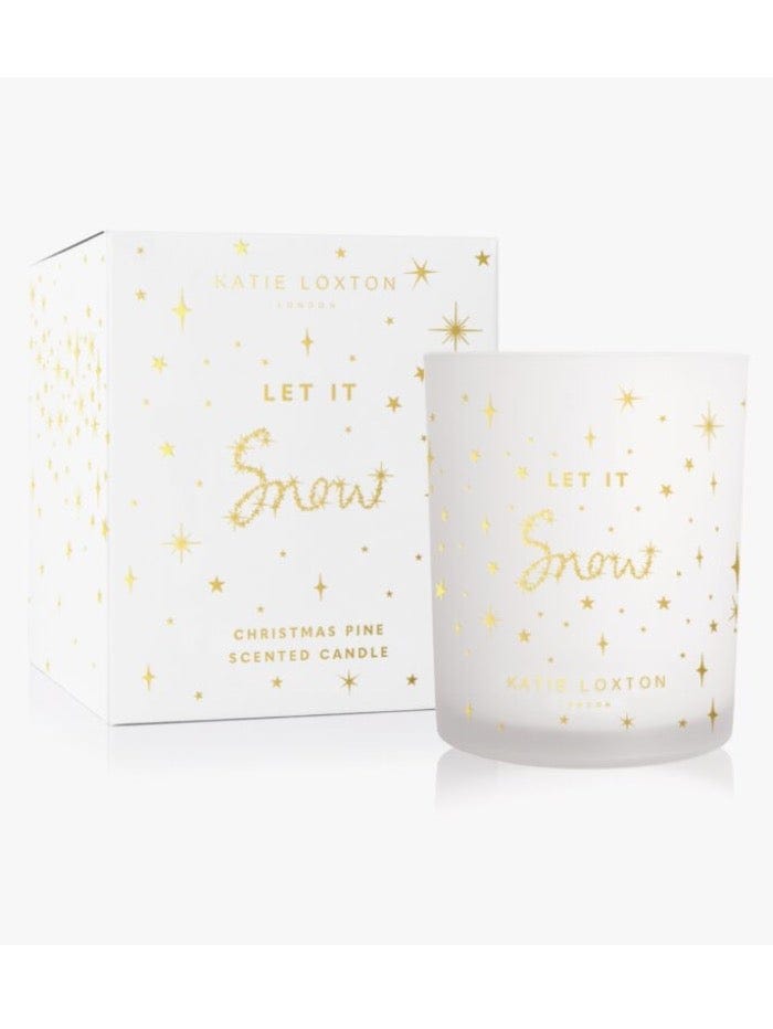 Katie Loxton Gifts One Size Katie Loxton S Let It Snow Candle  KLC169 izzi-of-baslow