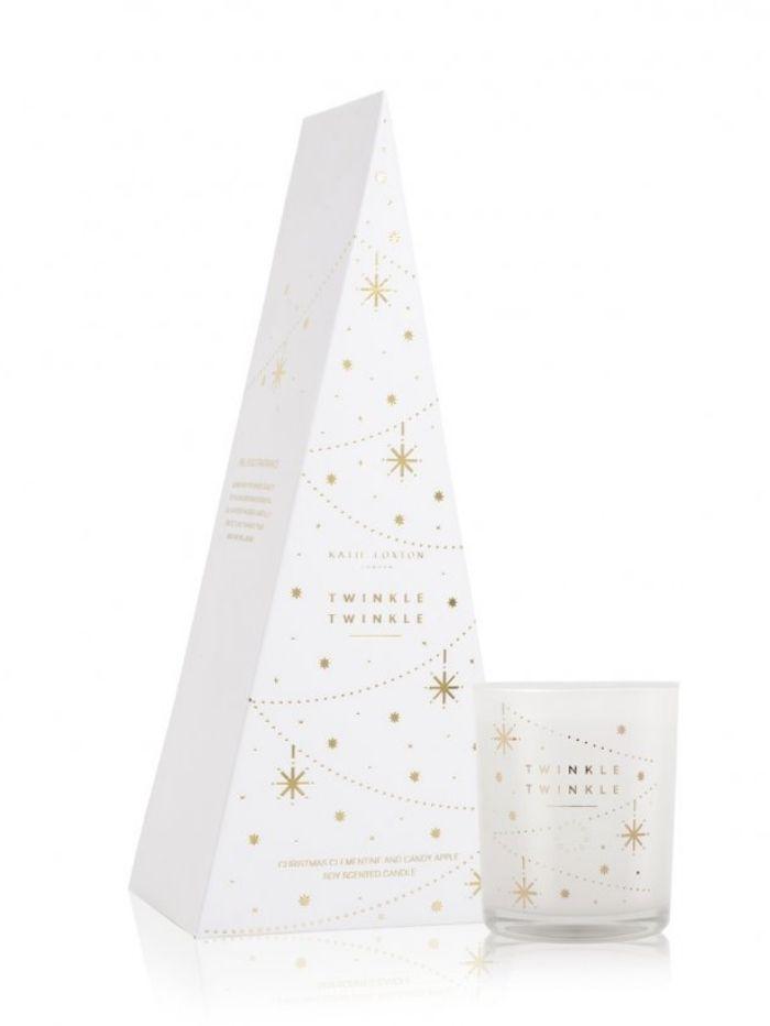 Katie Loxton Gifts One Size Katie Loxton Twinkle Christmas Clementine Candy Apple Scented Candle KLC103 izzi-of-baslow