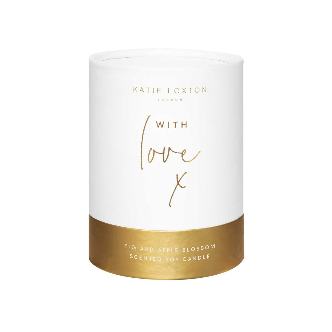 Katie Loxton Gifts One Size Katie Loxton With Love Candle Fig and Apple Blossom KLC131 izzi-of-baslow