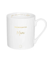 Katie Loxton Gifts One Size Katie Loxton Wonderful Mum Porcelain Mug KLCW002 izzi-of-baslow