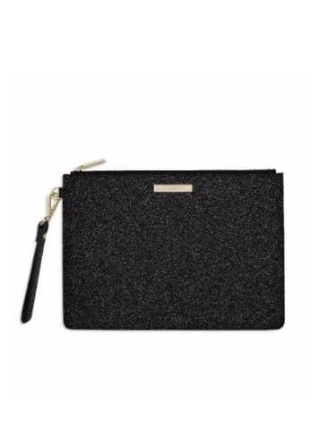 Katie Loxton Gifts One Size Katie Loxton Zara Clutch Bag Stardust Black KLB228 izzi-of-baslow