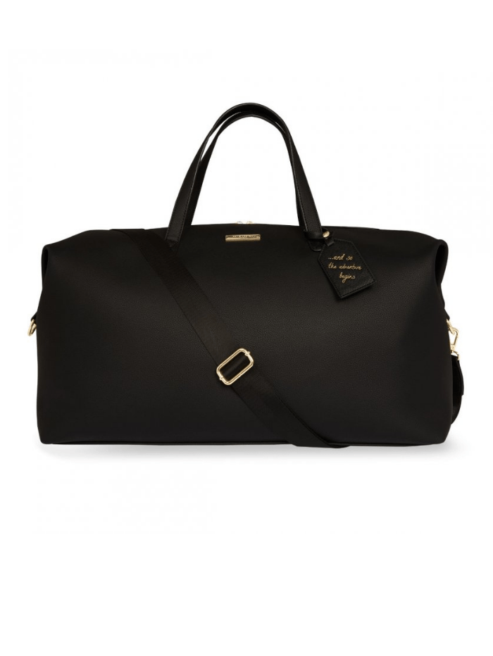 Katie Loxton Handbags One Size Copy of Katie Loxton Black Weekend Away Holdall Duffle Bag KLB689 izzi-of-baslow