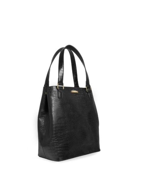 Katie Loxton Handbags One Size Katie Loxton Celine Black Faux Croc Day Bag KLB637 izzi-of-baslow