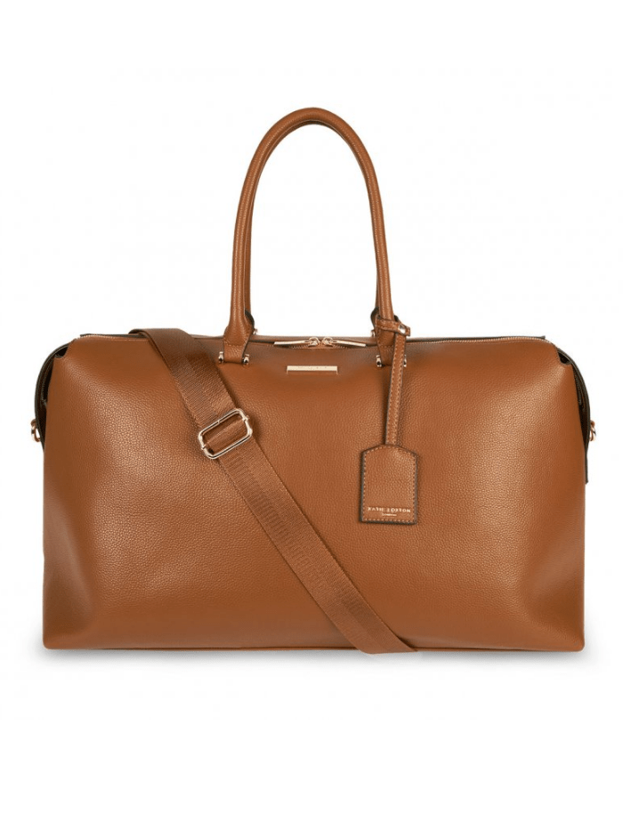 Katie Loxton Handbags One Size Katie Loxton Cognac Weekend Away Kensington Holdall Duffle Bag KLB1569 izzi-of-baslow