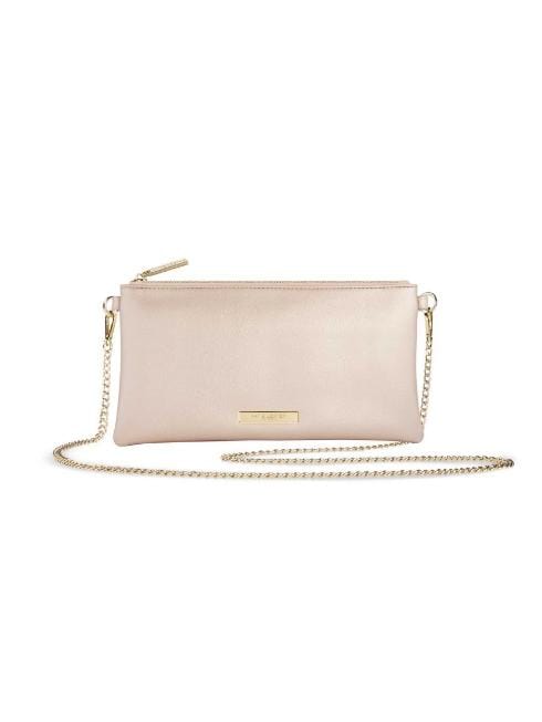 Katie Loxton Handbags One Size Katie Loxton Freya Cross Body Bag Metallic Champagne KLB662 izzi-of-baslow