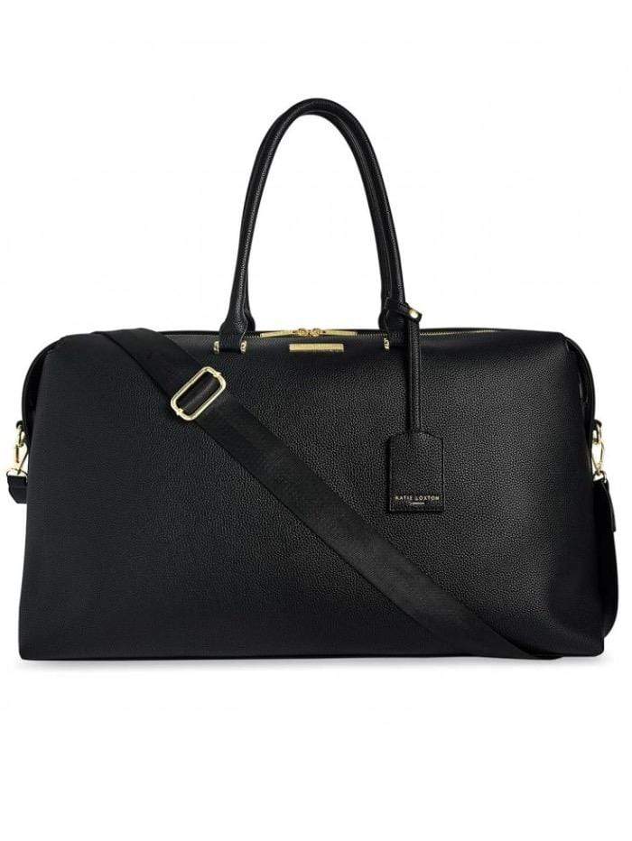 Katie Loxton Handbags One Size Katie Loxton Kensington Black Weekender Holdall  Bag KLB1238 izzi-of-baslow