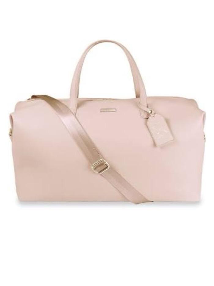 Katie Loxton Handbags One Size Katie Loxton Pale Pink Weekend Away Holdall Duffle Bag KLB941 izzi-of-baslow