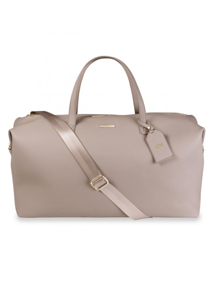 Katie Loxton Handbags One Size Katie Loxton Taupe Weekend Away Holdall Duffle Bag KLB577 izzi-of-baslow