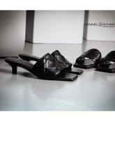 Kennel & Schmenger Shoes Kennel and Schmenger Bali Black Backless Mule 51-38020-310 izzi-of-baslow