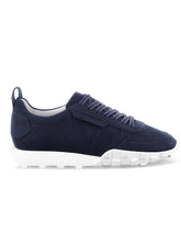 Kennel & Schmenger Shoes Kennel and Schmenger Ocean Navy and White Soft Nubuck Trainer 51-26400-659-001 izzi-of-baslow