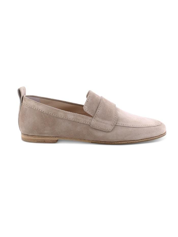 Kennel &amp; Schmenger Shoes Kennel and Schmenger Tara Beige Suede Loafer 51-22660-451 izzi-of-baslow