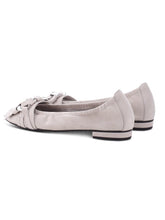 Kennel & Schmenger Shoes Kennel & Schmenger Almond / Silver Malu Ballet Pumps 71-10880-469 izzi-of-baslow