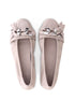 Kennel & Schmenger Shoes Kennel & Schmenger Almond / Silver Malu Ballet Pumps 71-10880-469 izzi-of-baslow
