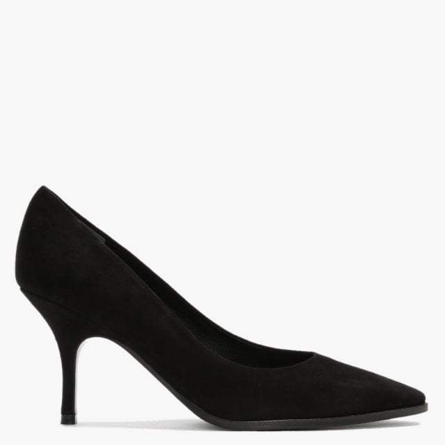 Kennel & Schmenger Shoes Kennel & Schmenger Black Suede Court Shoes 21-77200-480 izzi-of-baslow
