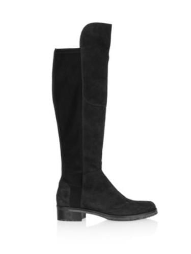 Kennel &amp; Schmenger Shoes Kennel &amp; Schmenger Blues Over The Knee Long Boots Black Suede izzi-of-baslow